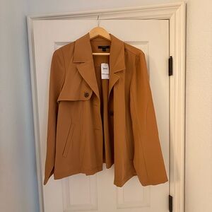 J. Jill Women's Tan Trench Jacket